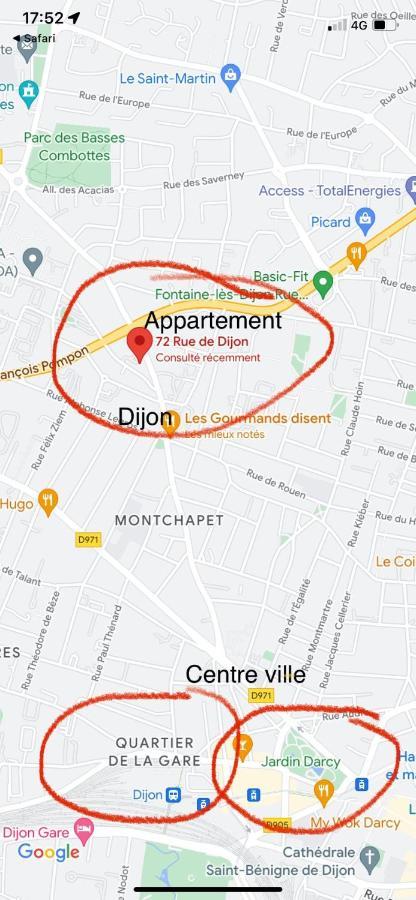 Studio Rue De Dijon Talant Εξωτερικό φωτογραφία